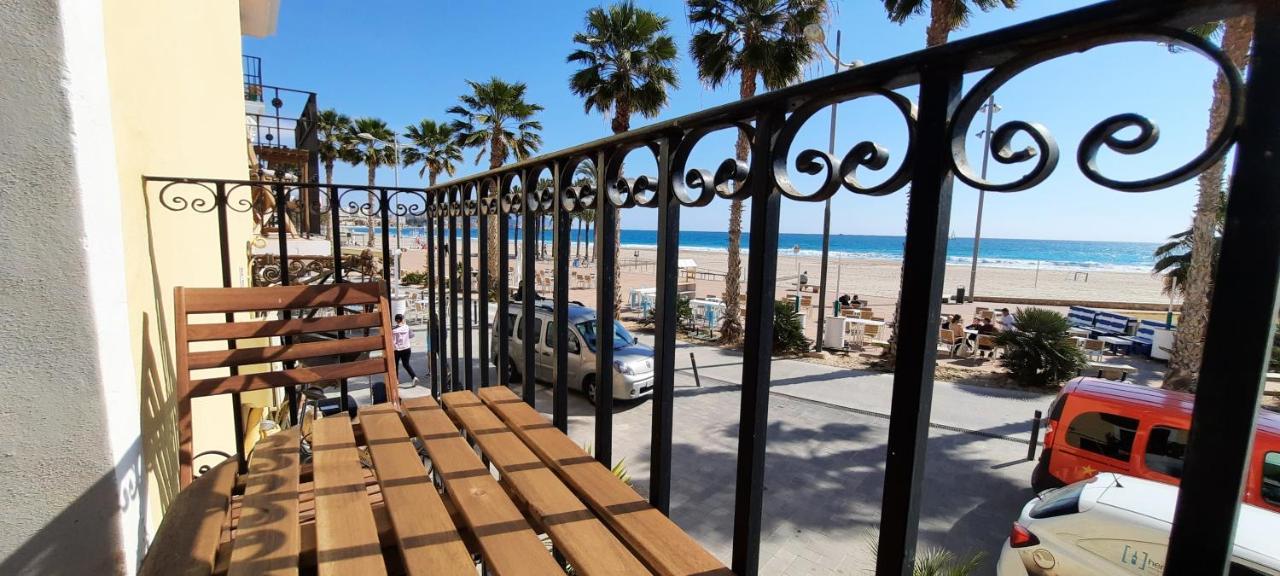 Ar28-1, Coqueto Apartamento En Primera Linea De Playa Villajoyosa Exteriör bild