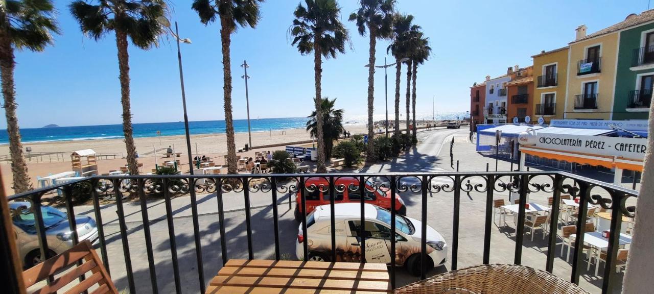 Ar28-1, Coqueto Apartamento En Primera Linea De Playa Villajoyosa Exteriör bild